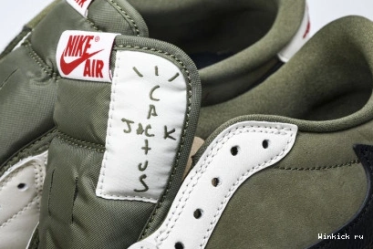 Air 1 Travis  Low Jordan OLIVE x Scott 1111